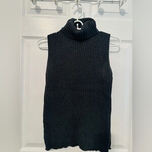 Gap sleeveless turtleneck.